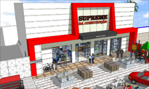 Projetos de lojas - Supreme